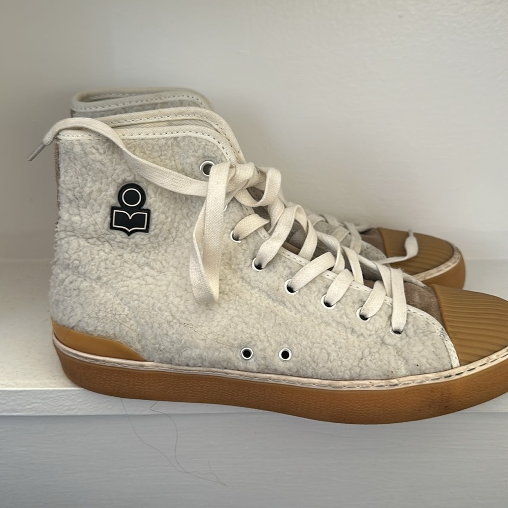 Isabael marant shearing sneakers - Picture 2 of 3